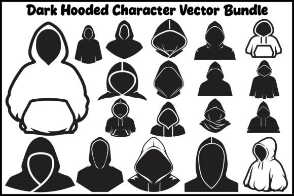 Dark Hooded Silhouette Graphics & Illustrations Review