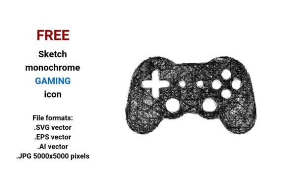 FREE Sketch Gaming Icon: Graphics Freebies Review