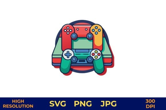 Gaming Console Vector: Graphics & Illustrations