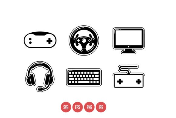 Gaming Controller Vector: Graphics & Illustrations