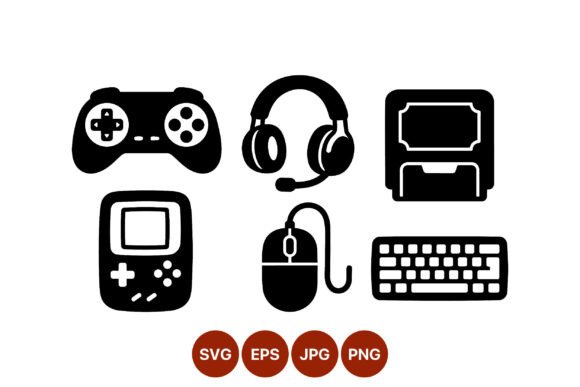 Gaming Devices Vector: Graphics & Illustrations