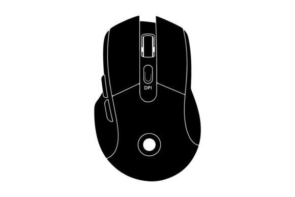 Gaming Mouse Vector: Pro Graphics & Illustrations