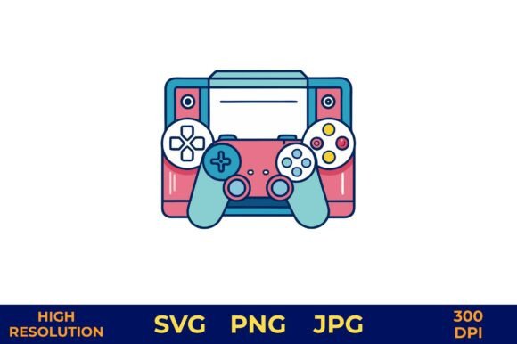 Vibrant Gaming Controller Graphics & Illustrations Review