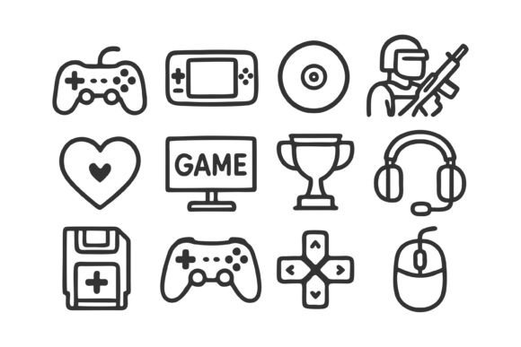 Video Gaming Icons & Graphics Review