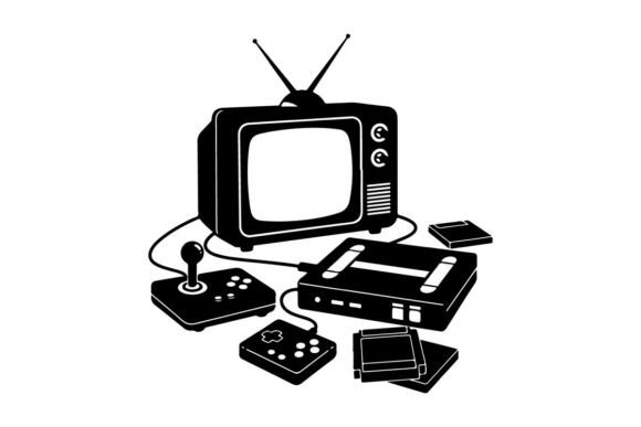 Vintage TV Graphics & Illustrations Review